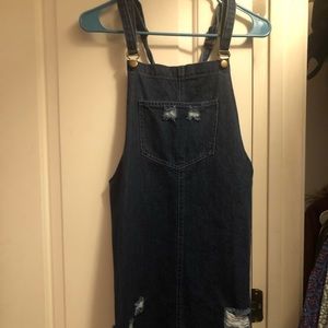 Fantastic fawn overall dress